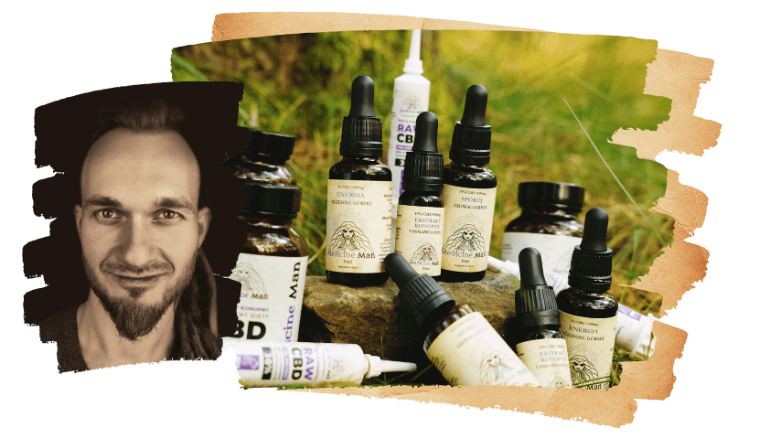 Jakub Sroczyński - olejki CBD, ekstrakty konopne, MedicineMan