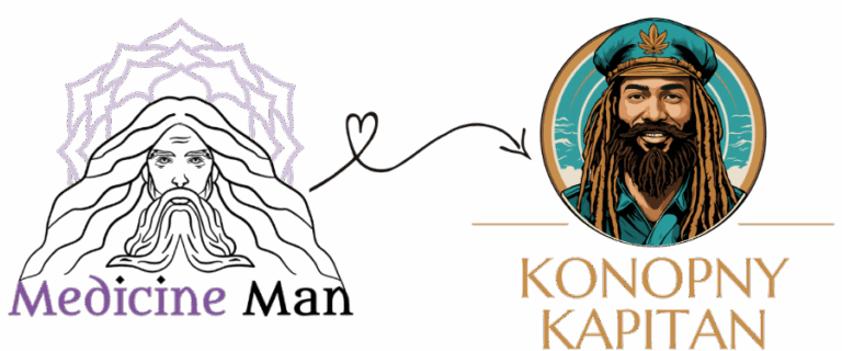 Logo Medicine Man zmienia się w logo Konopnego Kapitana